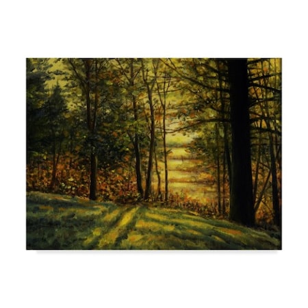 Trademark Fine Art John Morrow 'Autumn Light' Canvas Art, 24x32 ALI21185-C2432GG